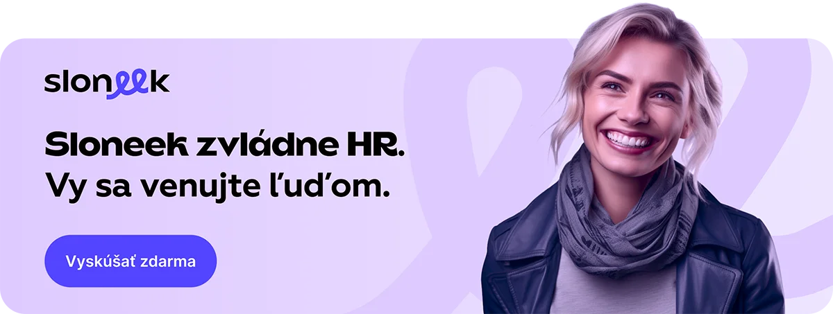 Sloneek zvládne HR. Vy sa venujte ľuďom.