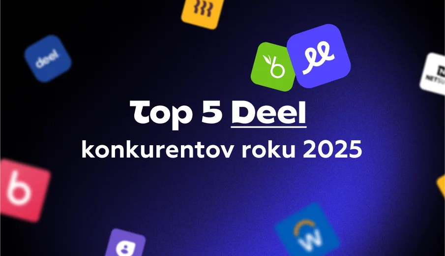 Top 5 konkurentov Deel roku 2025.