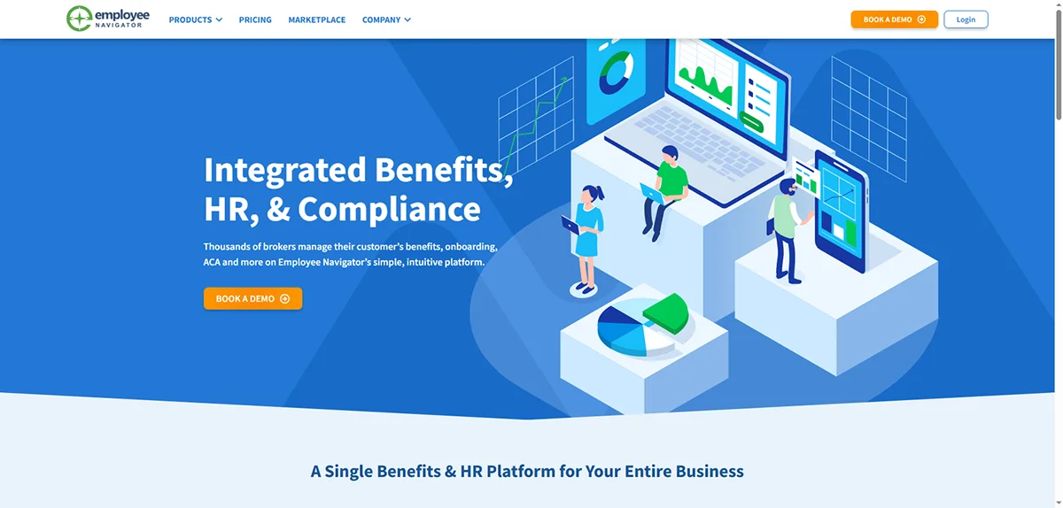 Employee Navigator homepage