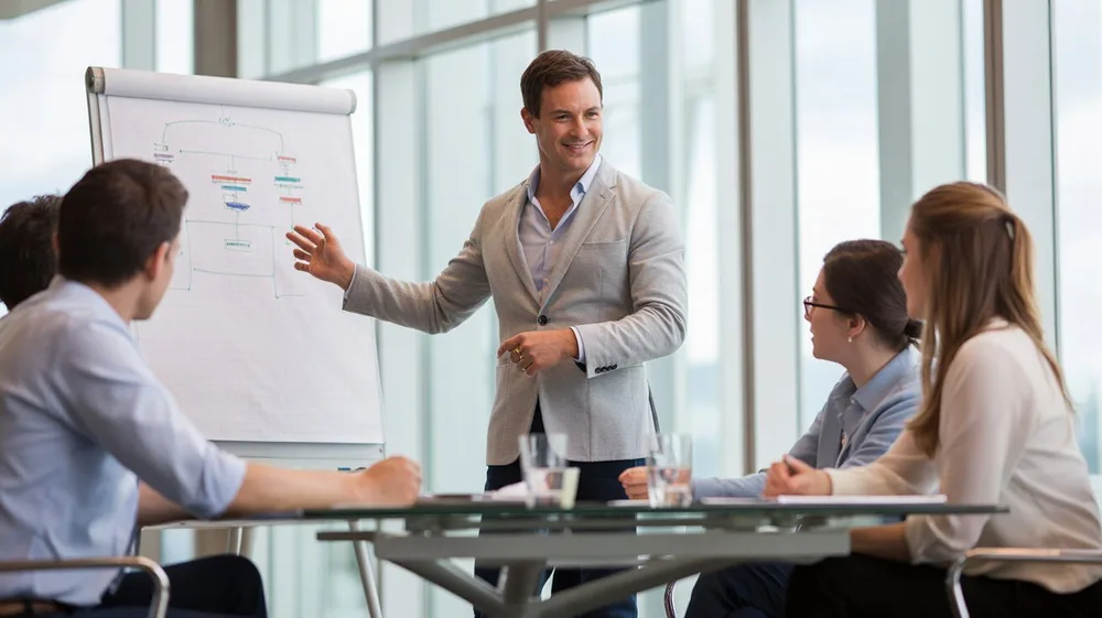 HR trendy - obrázok muža prezentujucího HR trendy