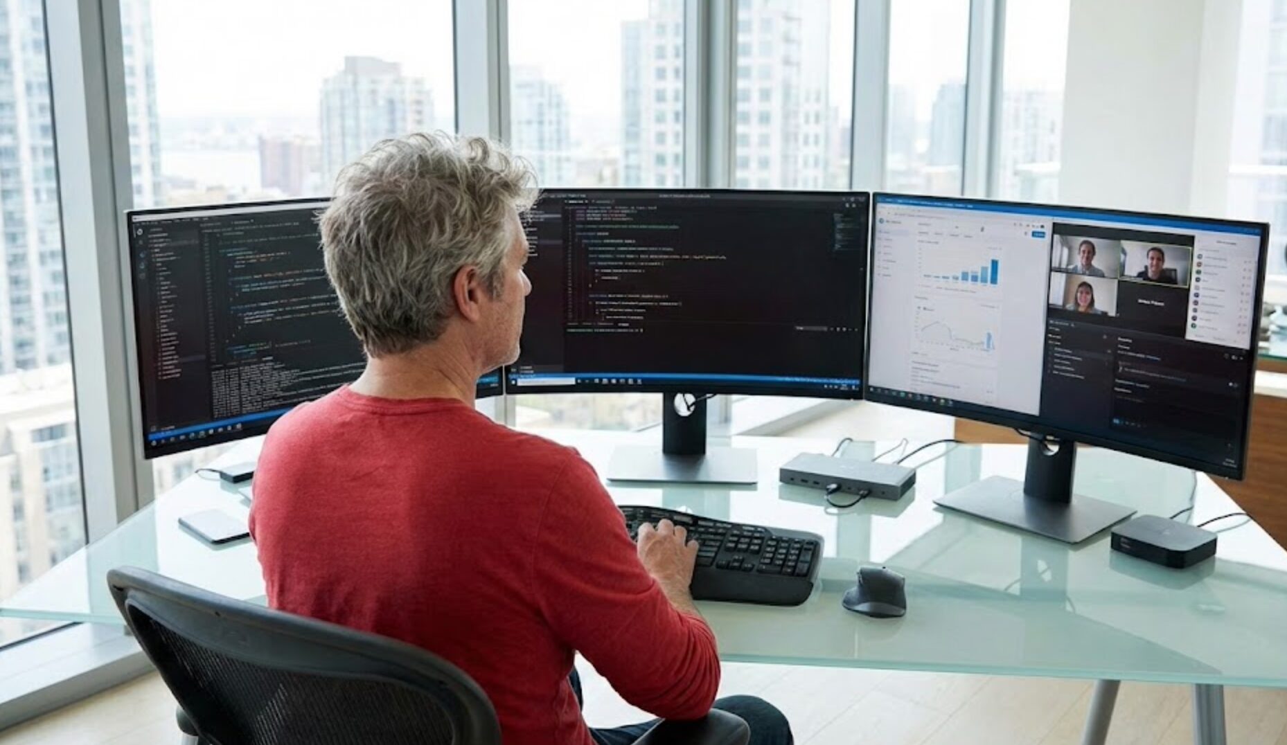 Hybrid work schedule